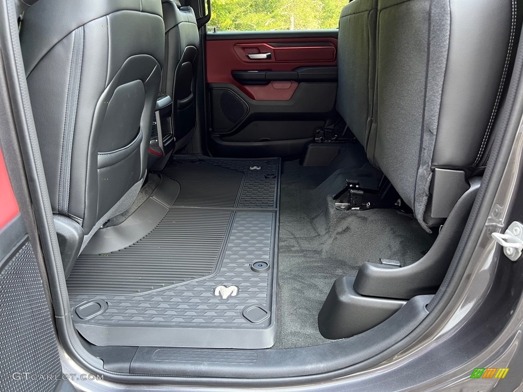 Red/Black Interior 2024 Ram 1500 Rebel Crew Cab 4x4 Photo #146560280