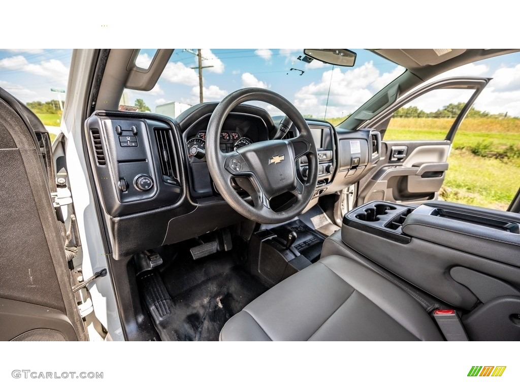 Dark Ash/Jet Black Interior 2016 Chevrolet Silverado 2500HD WT Crew Cab 4x4 Photo #146560286