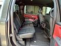 2024 Ram 1500 Red/Black Interior Rear Seat Photo