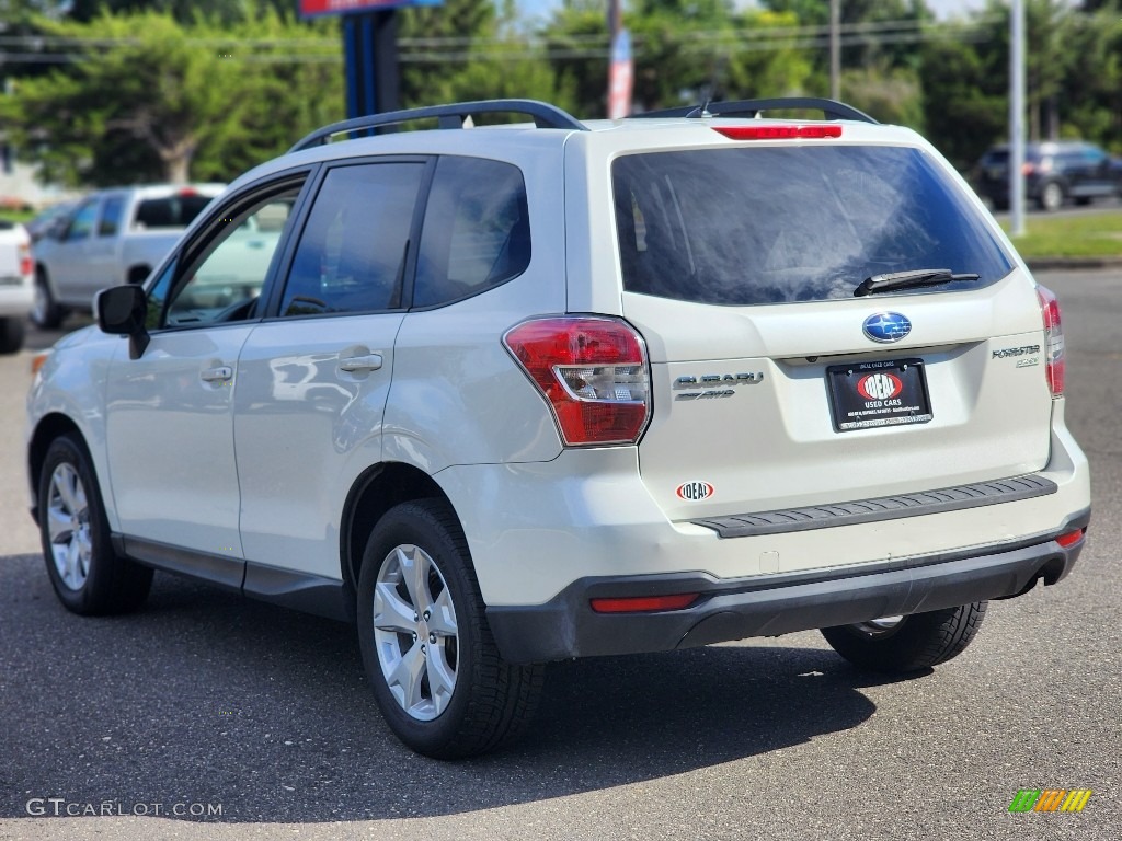 2014 Forester 2.5i Premium - Satin White Pearl / Platinum photo #5