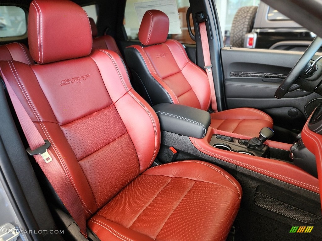 2023 Durango SRT Hellcat Black AWD - Destroyer Gray / Black/Demonic Red photo #5