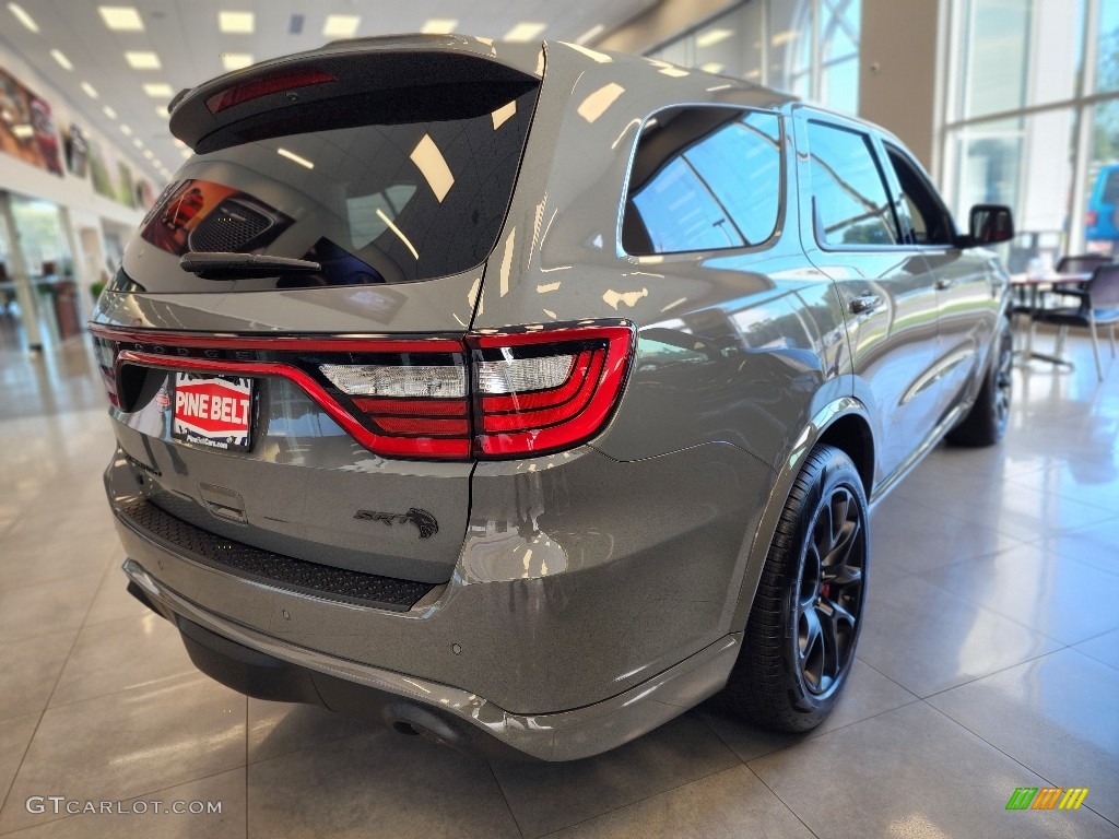 2023 Durango SRT Hellcat Black AWD - Destroyer Gray / Black/Demonic Red photo #6