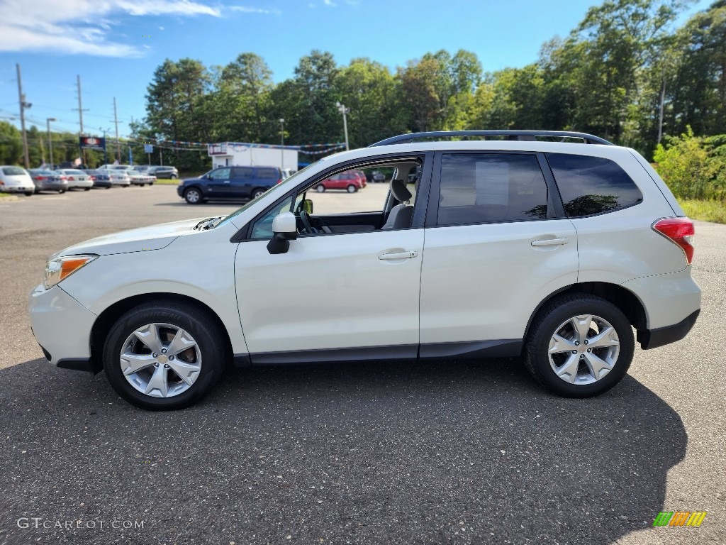 Satin White Pearl 2014 Subaru Forester 2.5i Premium Exterior Photo #146561066