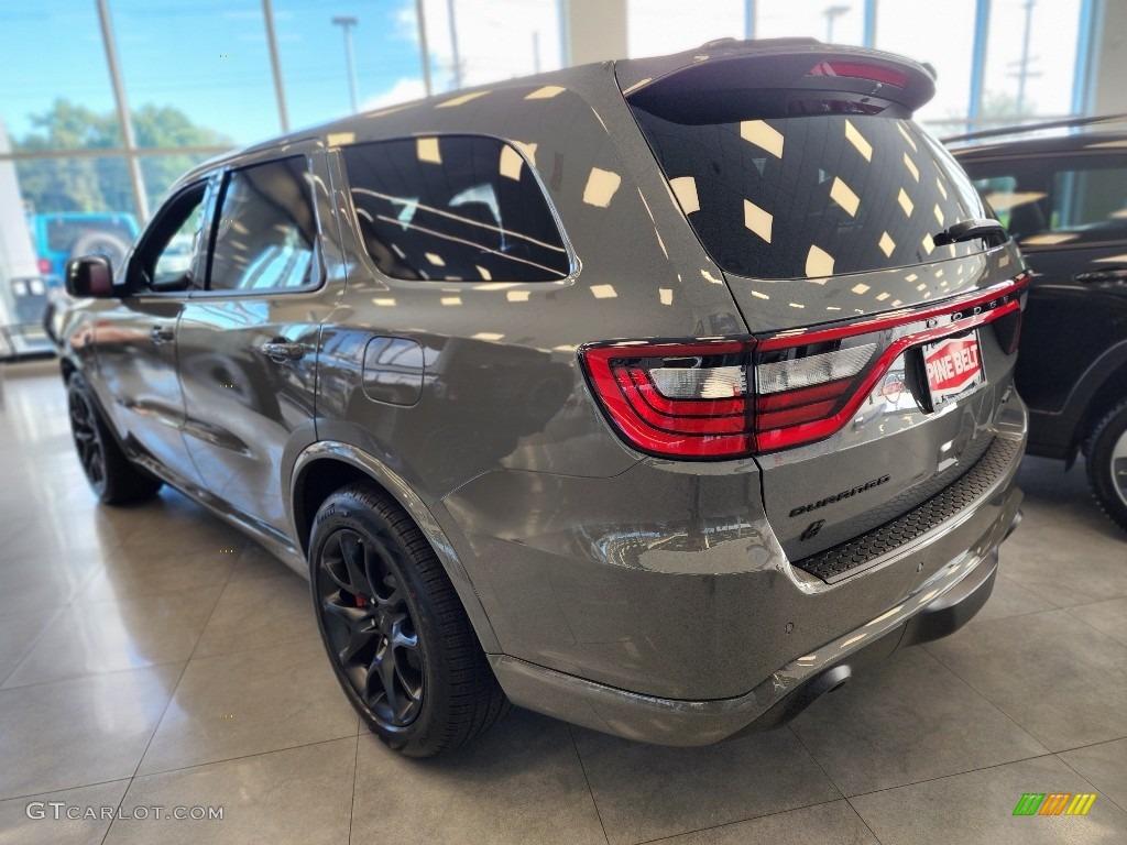2023 Durango SRT Hellcat Black AWD - Destroyer Gray / Black/Demonic Red photo #7