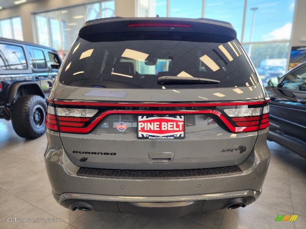 2023 Durango SRT Hellcat Black AWD - Destroyer Gray / Black/Demonic Red photo #8