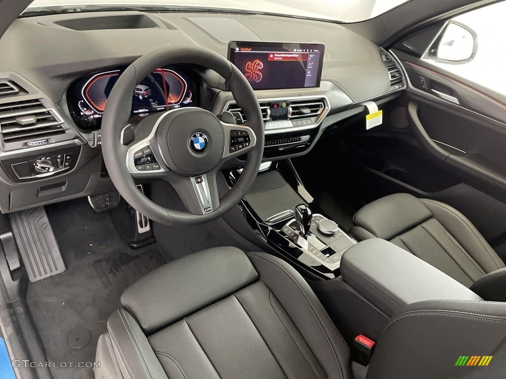 Black Interior 2024 BMW X3 sDrive30i Photo #146561145
