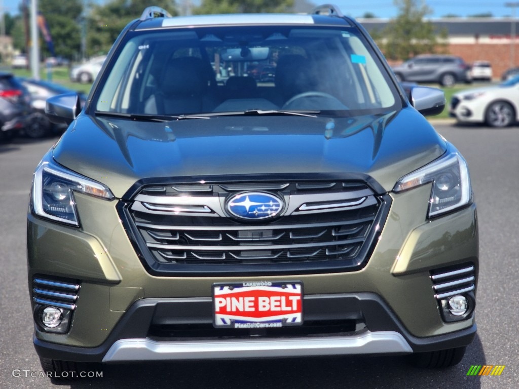 2023 Forester Touring - Autumn Green Metallic / Black photo #2