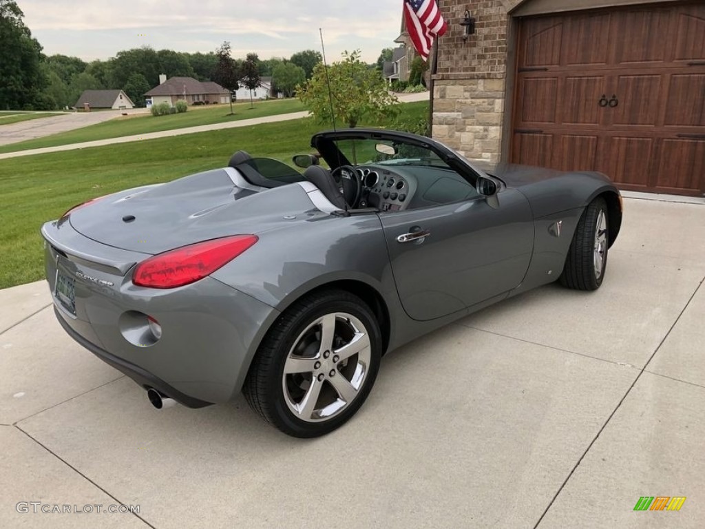 2007 Solstice GXP Roadster - Sly Gray / Ebony photo #4