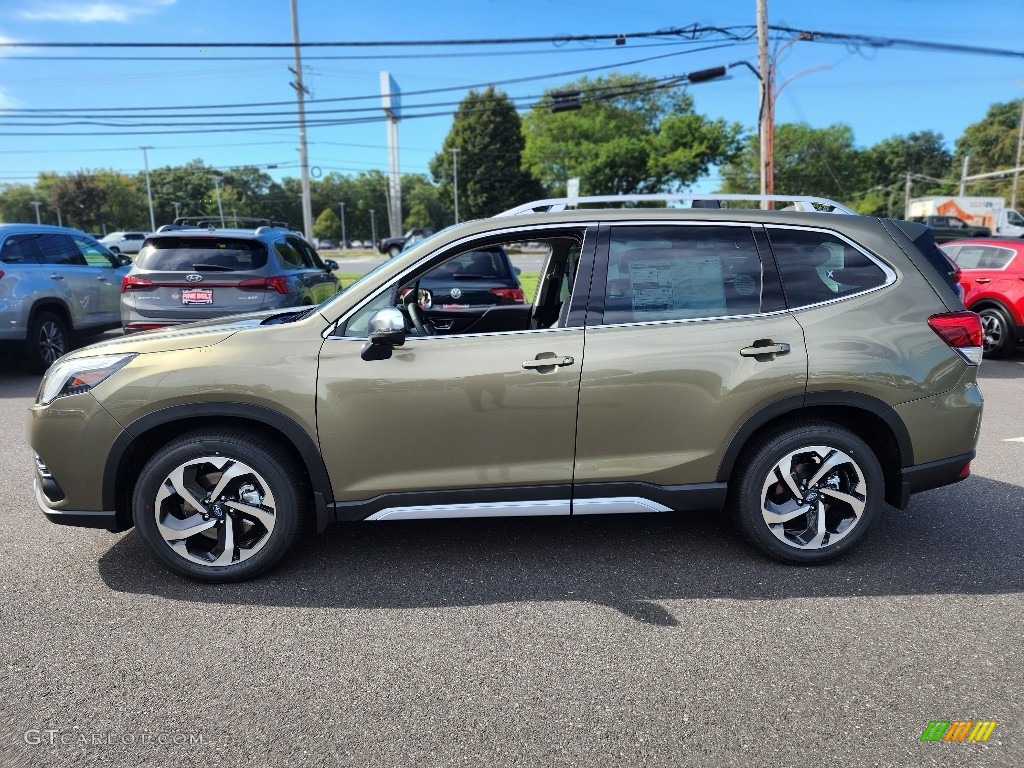 Autumn Green Metallic 2023 Subaru Forester Touring Exterior Photo #146561214