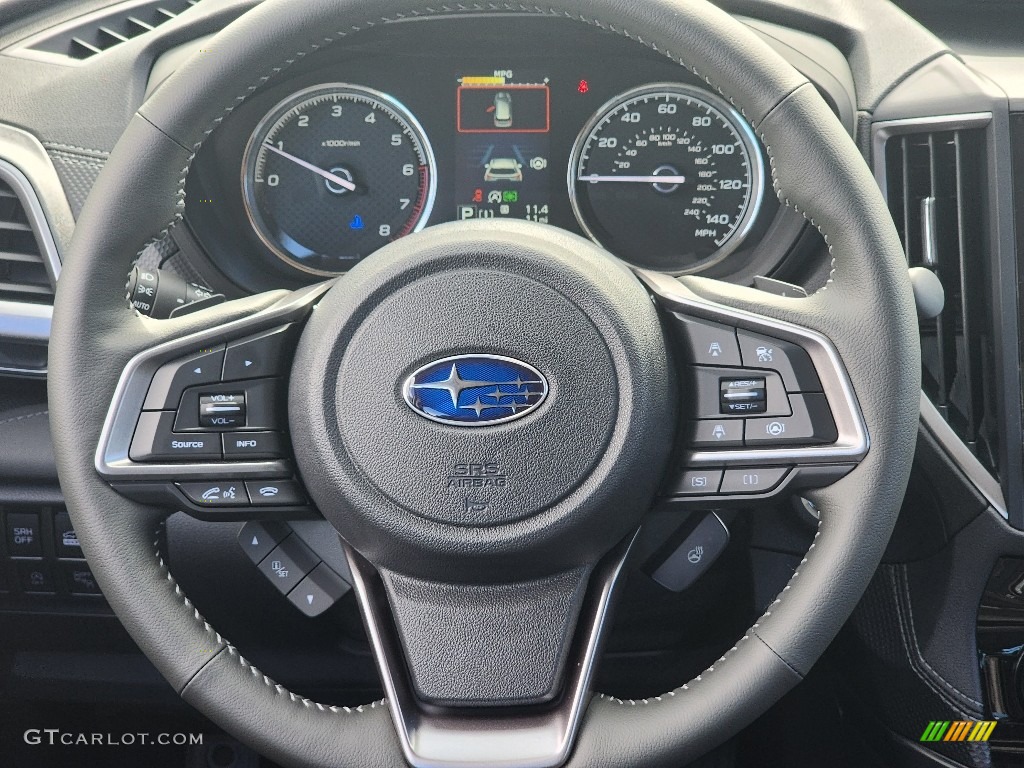 2023 Subaru Forester Touring Black Steering Wheel Photo #146561367