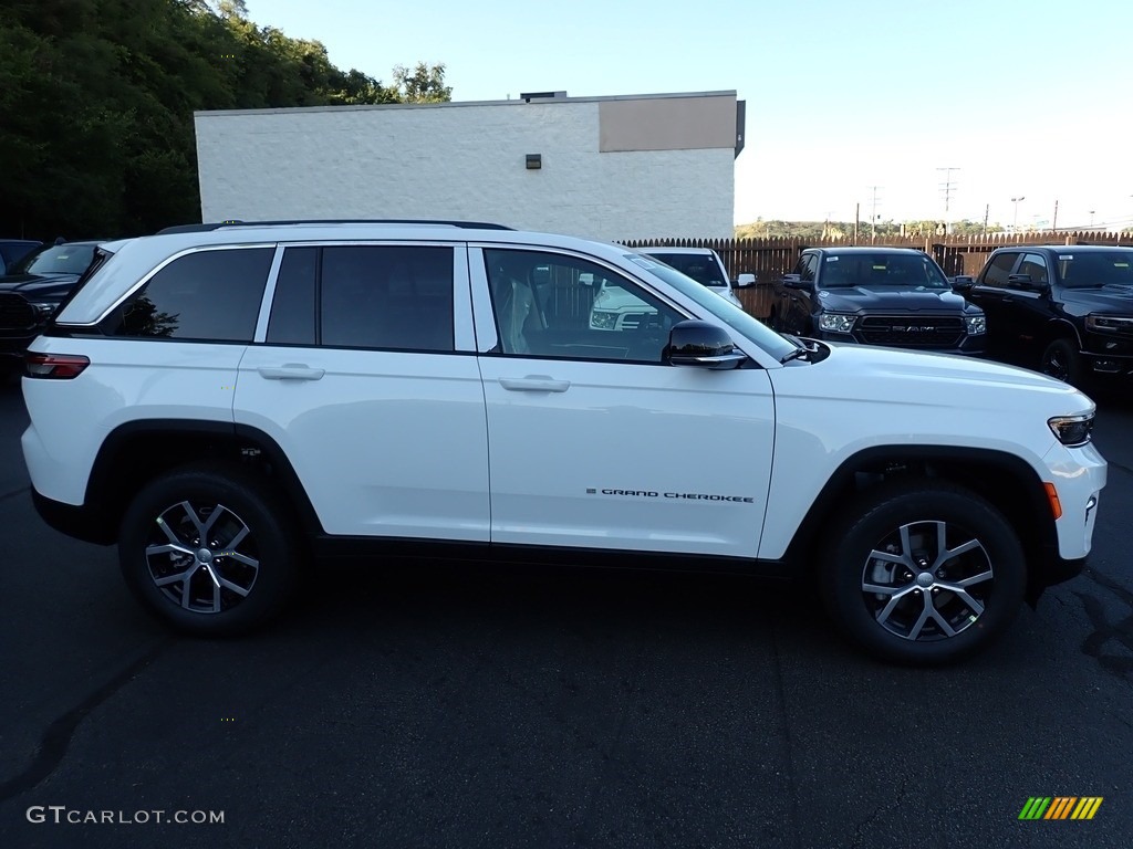 Bright White 2024 Jeep Grand Cherokee Limited 4x4 Exterior Photo #146561487
