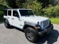 Bright White - Wrangler 4-Door Sport S 4x4 Photo No. 4