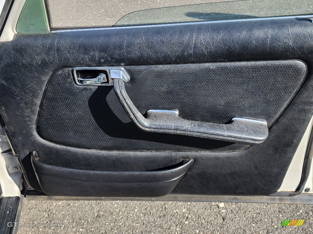1980 Mercedes-Benz E Class 300 D Sedan Black Door Panel Photo #146561835