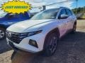 Quartz White 2022 Hyundai Tucson SEL Convienience Hybrid AWD