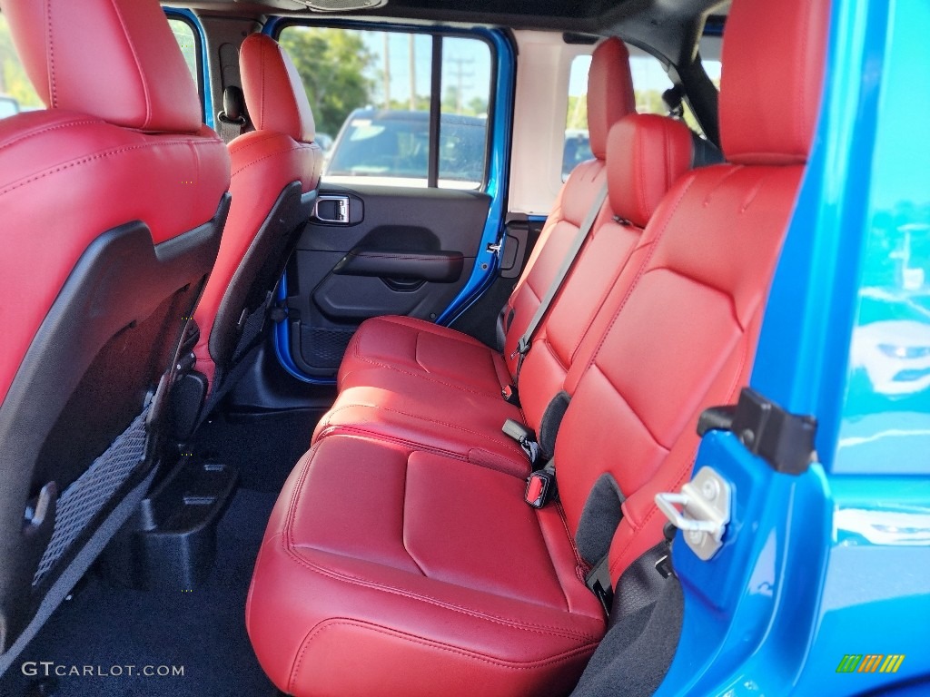 2024 Jeep Wrangler 4-Door Rubicon 392 4x4 Rear Seat Photo #146562336