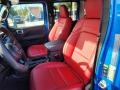 Black/Red Front Seat Photo for 2024 Jeep Wrangler 4-Door #146562501