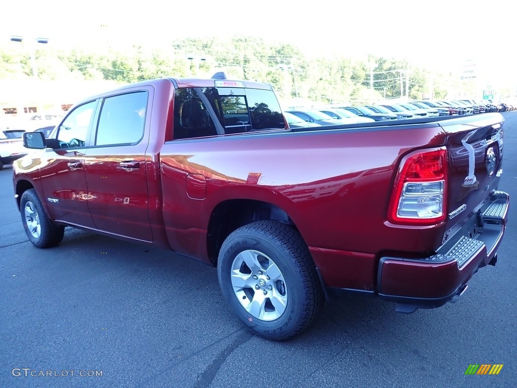 2024 1500 Big Horn Crew Cab 4x4 - Delmonico Red Pearl / Black photo #3