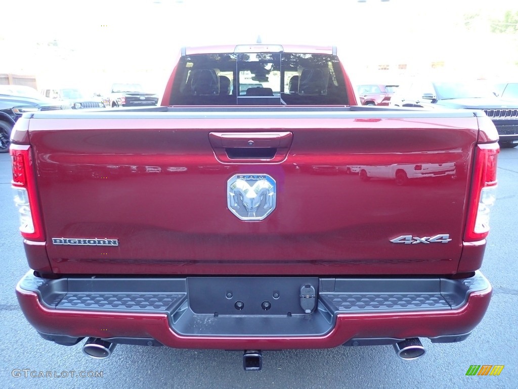 2024 1500 Big Horn Crew Cab 4x4 - Delmonico Red Pearl / Black photo #4
