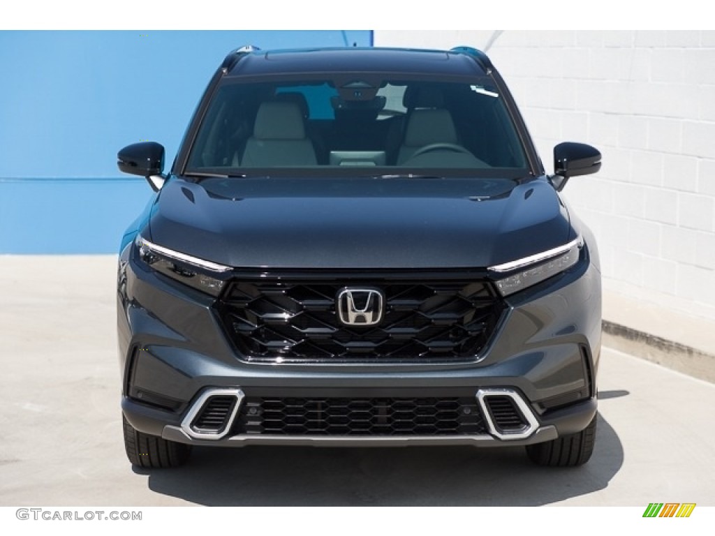 2024 CR-V Sport Touring AWD Hybrid - Meteorite Gray Metallic / Gray photo #3