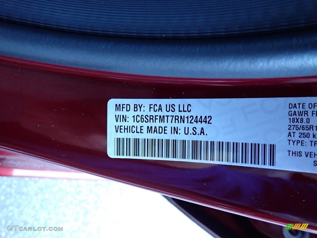 2024 1500 Big Horn Crew Cab 4x4 - Delmonico Red Pearl / Black photo #15