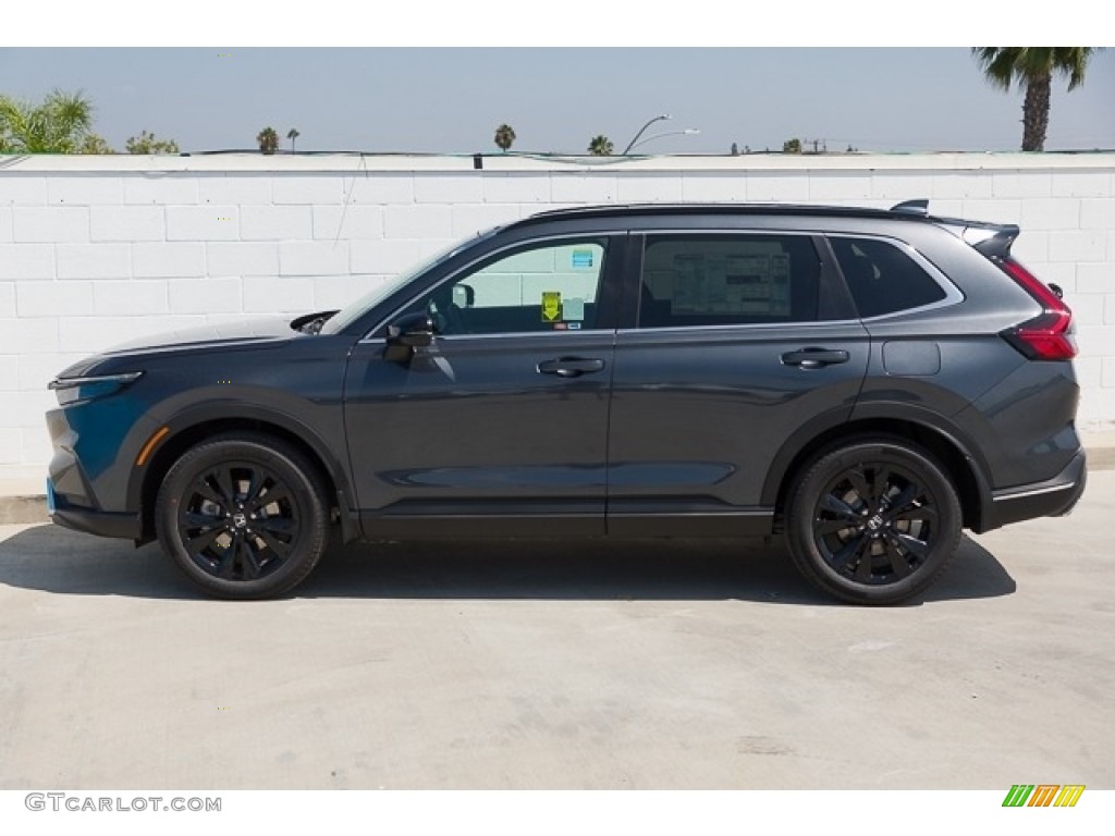 2024 CR-V Sport Touring AWD Hybrid - Meteorite Gray Metallic / Gray photo #6