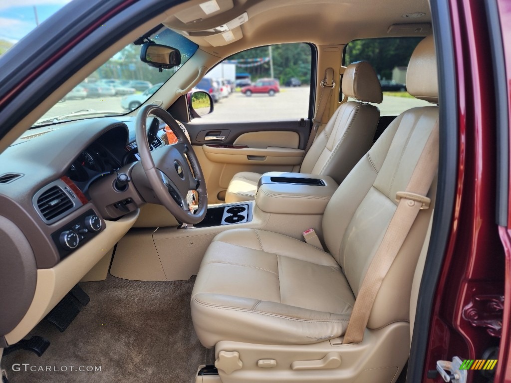 2009 Tahoe LT 4x4 - Dark Cherry Metallic / Light Cashmere photo #26