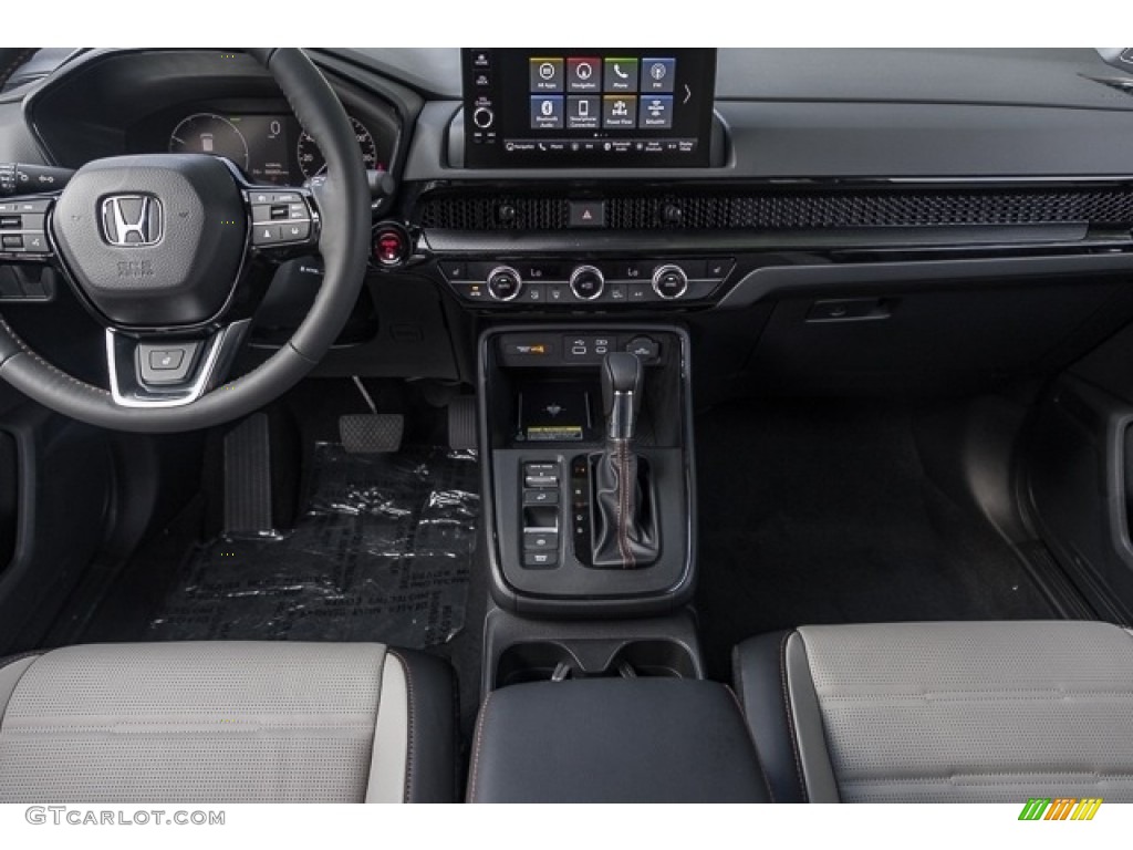 2024 Honda CR-V Sport Touring AWD Hybrid Gray Dashboard Photo #146562933