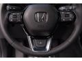 Gray 2024 Honda CR-V Sport Touring AWD Hybrid Steering Wheel