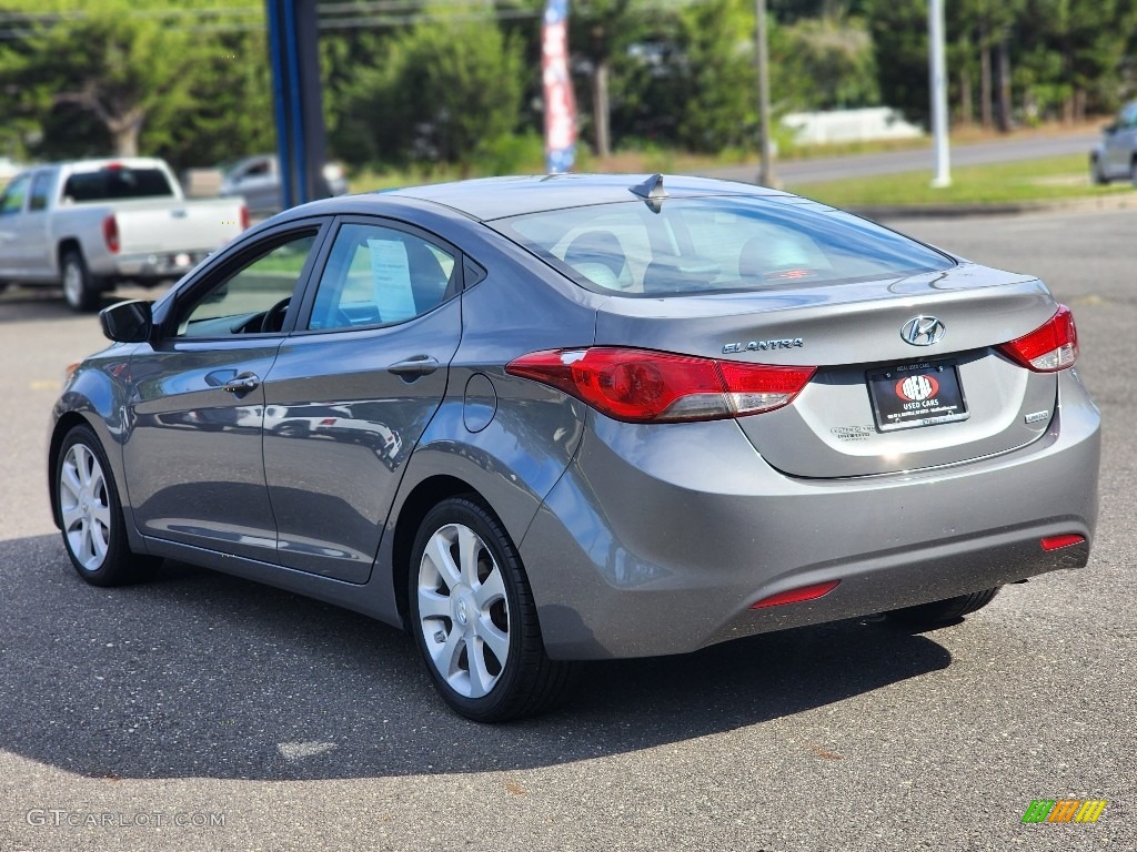 2013 Elantra Limited - Silver / Gray photo #6