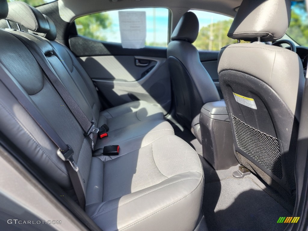 2013 Elantra Limited - Silver / Gray photo #13