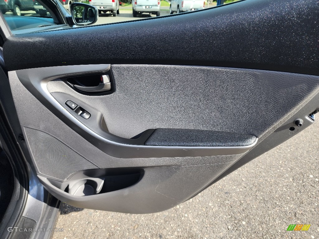 2013 Elantra Limited - Silver / Gray photo #14