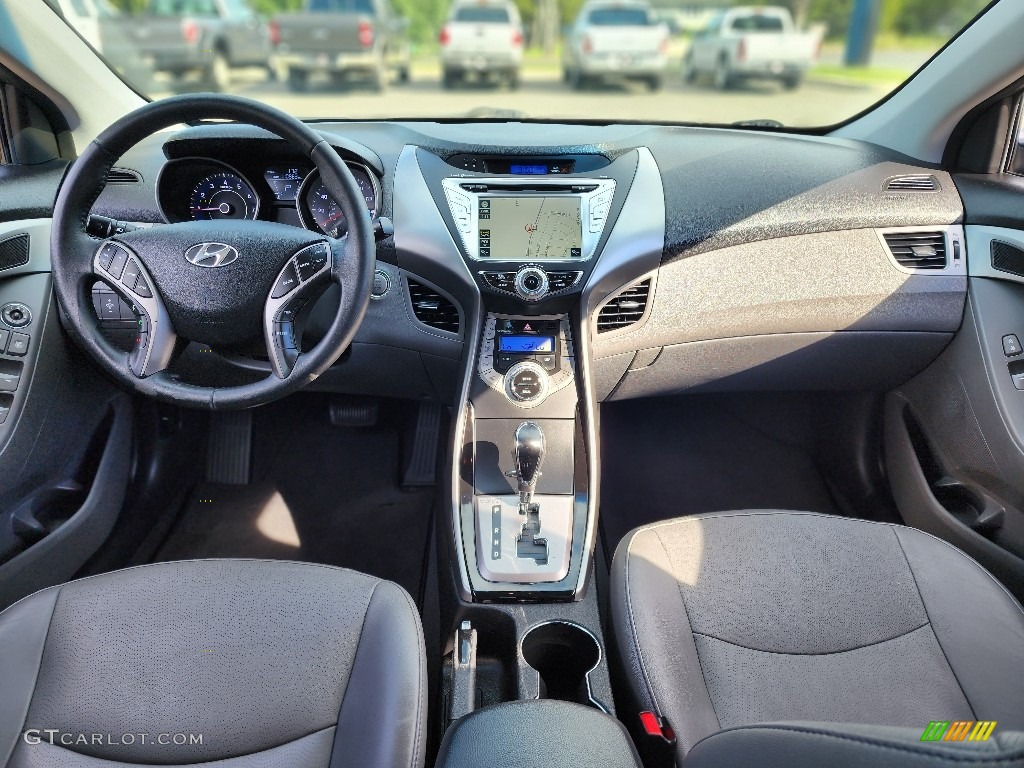 2013 Elantra Limited - Silver / Gray photo #15