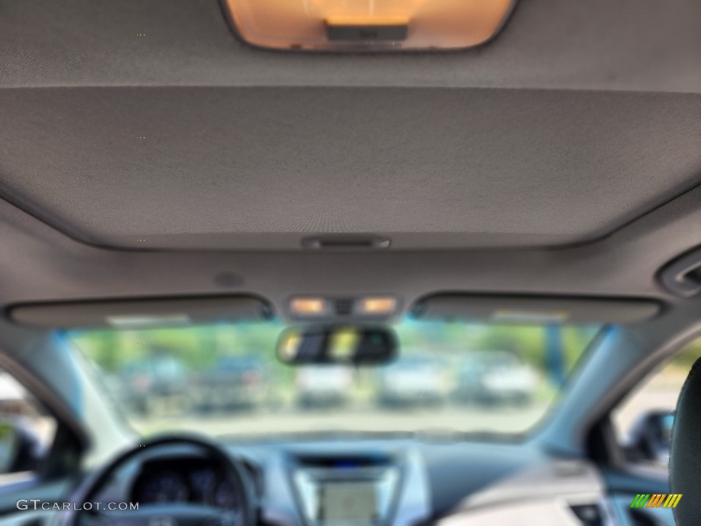 2013 Elantra Limited - Silver / Gray photo #16