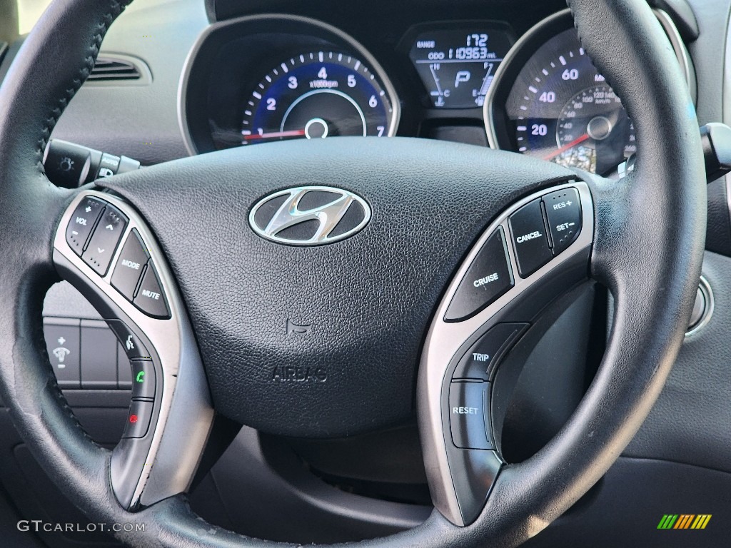 2013 Elantra Limited - Silver / Gray photo #19