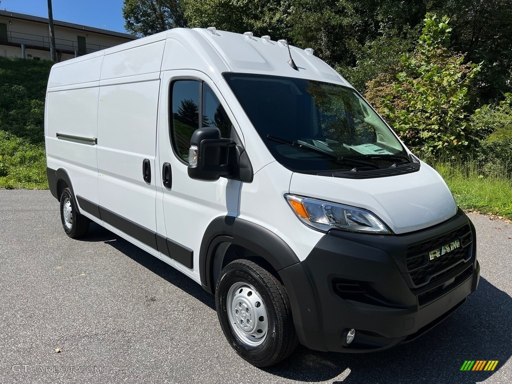 2023 ProMaster 2500 High Roof Cargo Van - Bright White / Black photo #4