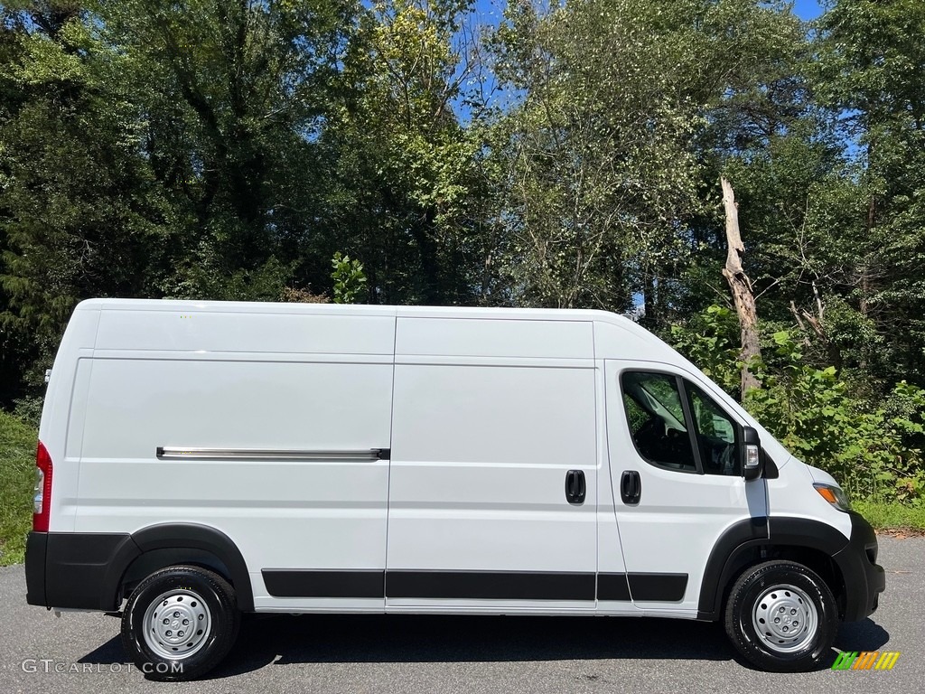 2023 ProMaster 2500 High Roof Cargo Van - Bright White / Black photo #5