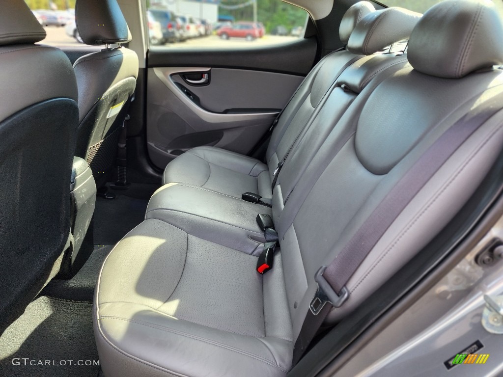 2013 Elantra Limited - Silver / Gray photo #23
