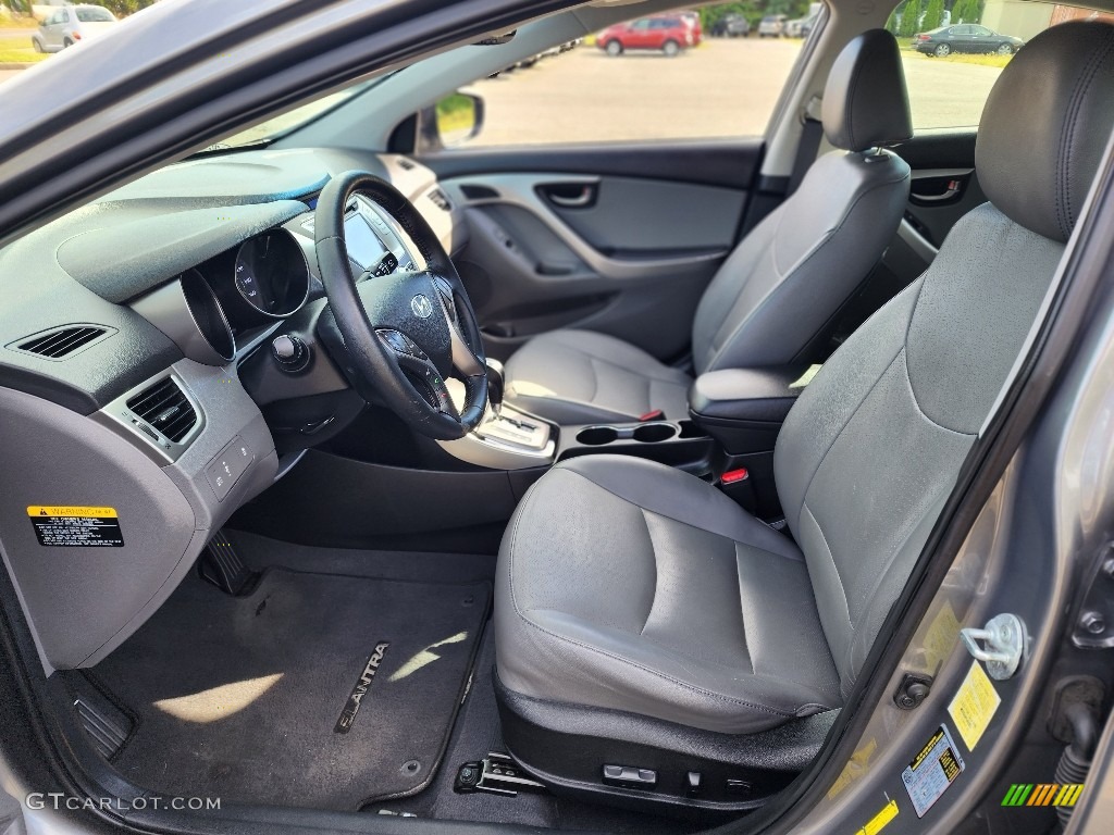 2013 Elantra Limited - Silver / Gray photo #24