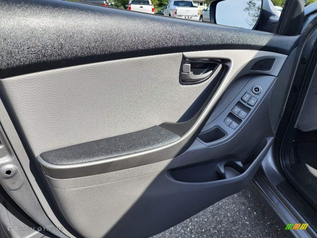 2013 Elantra Limited - Silver / Gray photo #26