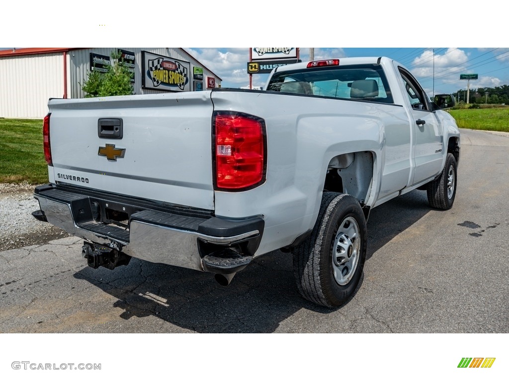 2017 Silverado 2500HD Work Truck Regular Cab - Summit White / Dark Ash/Jet Black photo #3