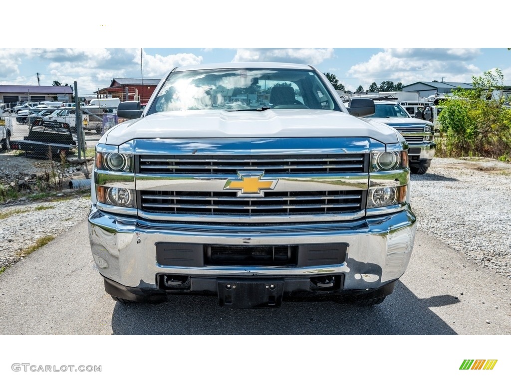 2017 Silverado 2500HD Work Truck Regular Cab - Summit White / Dark Ash/Jet Black photo #8