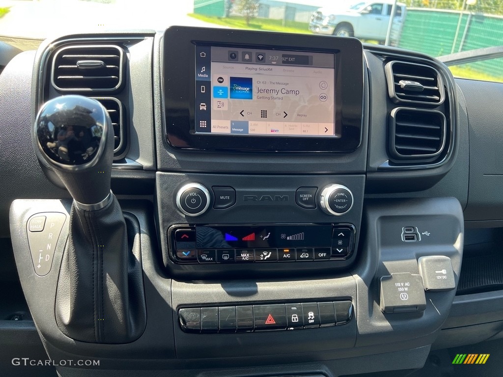 2023 ProMaster 2500 High Roof Cargo Van - Bright White / Black photo #21