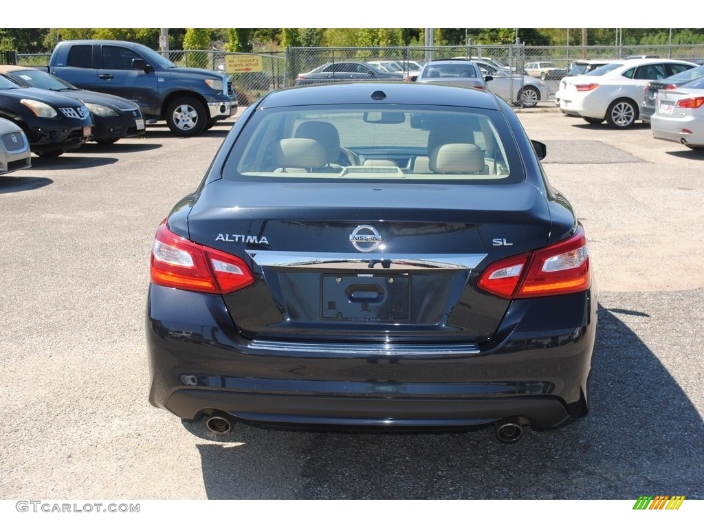 2016 Altima 2.5 SL - Storm Blue / Beige photo #4