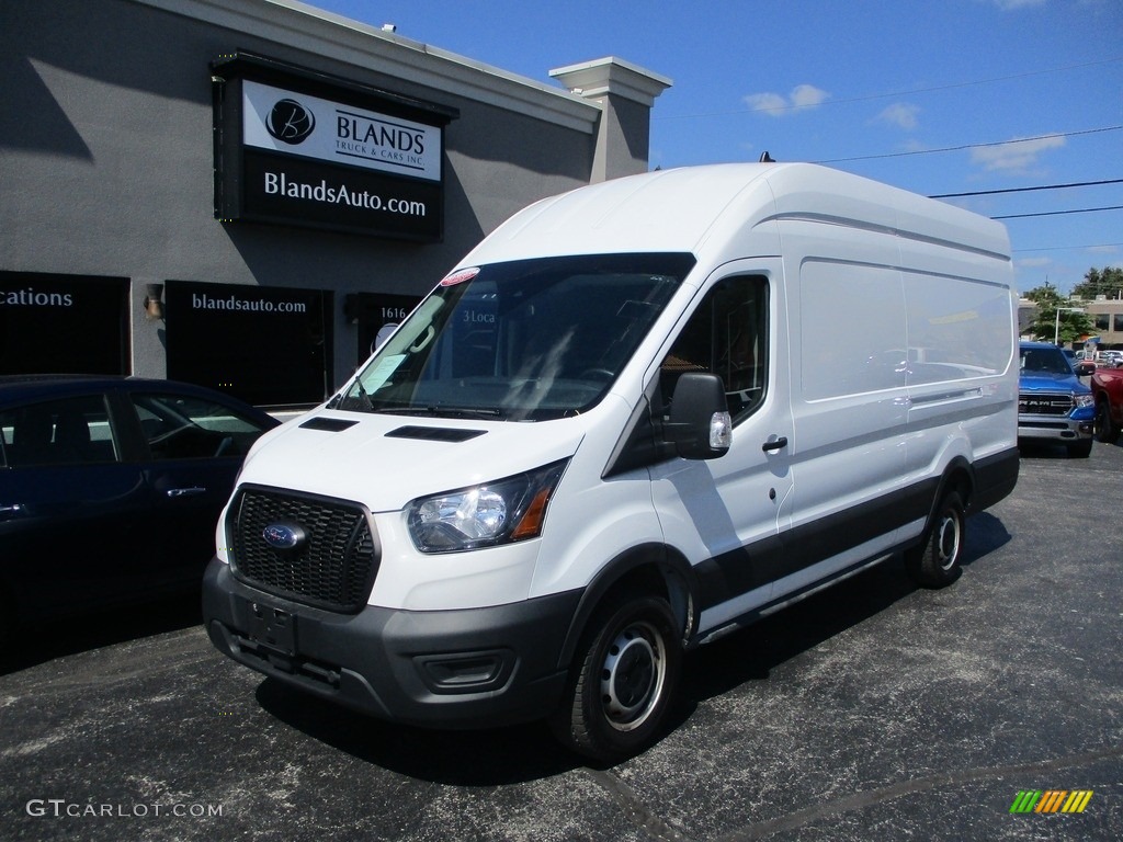 2021 Transit Van 250 HR Extended - Oxford White / Ebony photo #2