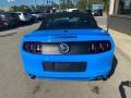 2014 Grabber Blue Ford Mustang GT Premium Convertible  photo #7