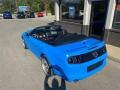 2014 Grabber Blue Ford Mustang GT Premium Convertible  photo #11