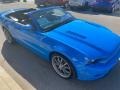 2014 Grabber Blue Ford Mustang GT Premium Convertible  photo #14