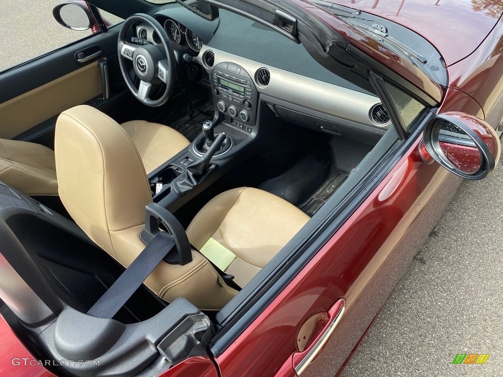 2012 MX-5 Miata Grand Touring Roadster - Copper Red Mica / Dune Beige photo #7