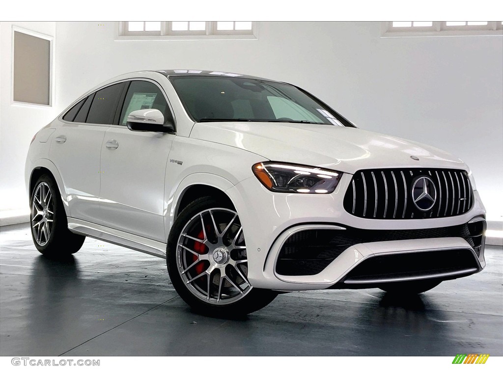 Polar White 2024 Mercedes-Benz GLE 63 S AMG 4Matic Coupe Exterior Photo #146564305