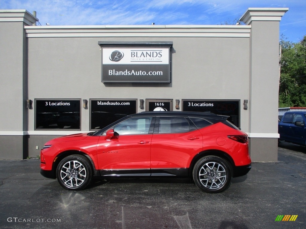 2023 Blazer RS AWD - Red Hot / Jet Black w/Red Accents photo #1